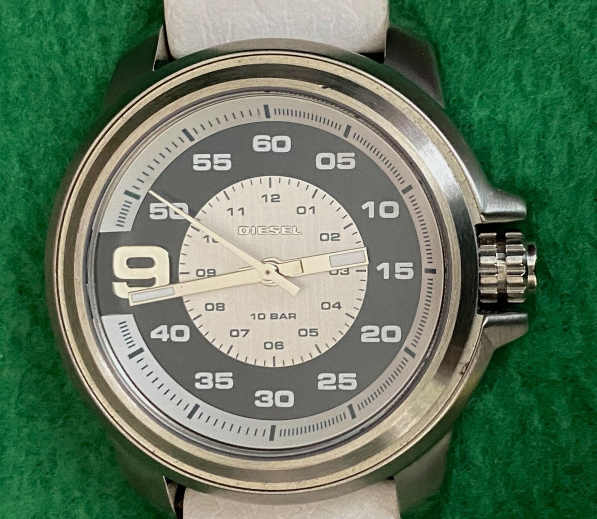 Diesel DZ-1741 White Silver State Men display picture 2