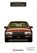 Vauxhall Senator 1993 Models Edition No 1 UK Sales Brochure