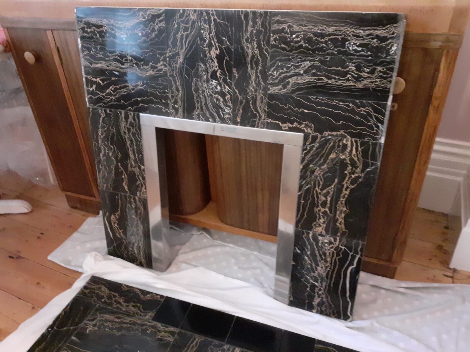 Vintage Fireplace Surround eBay