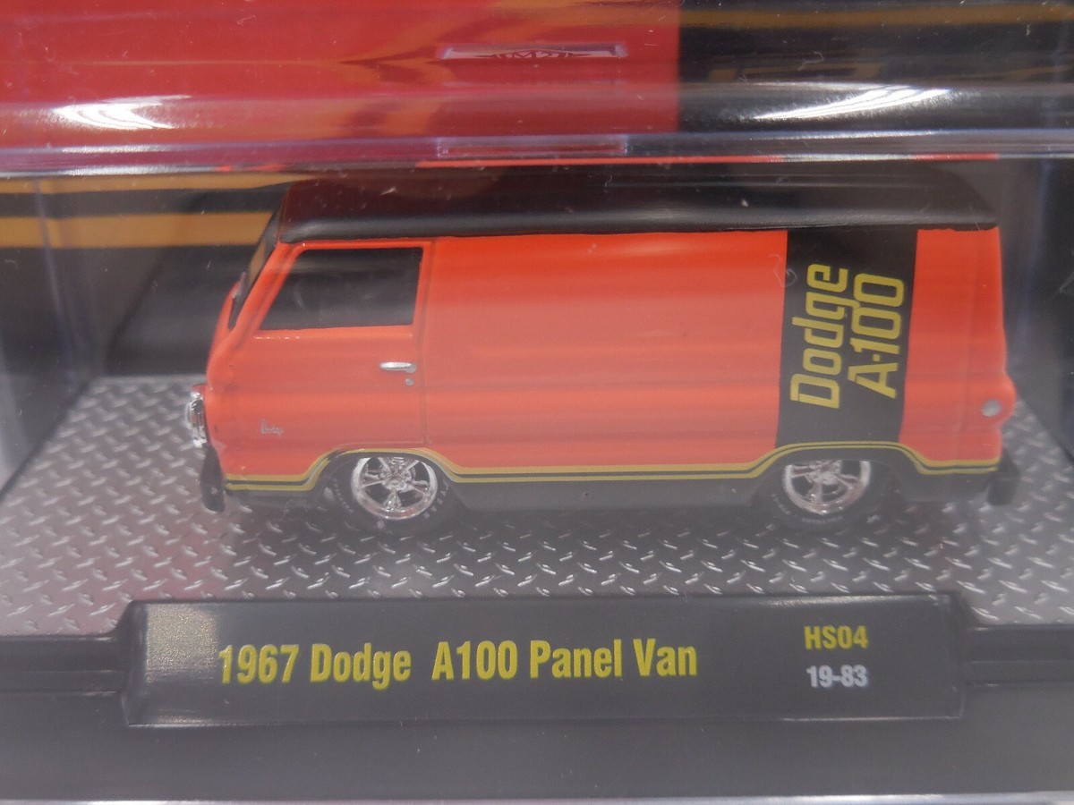 CHASE! M2マシーン HE1/64 1967 ダッジ A100 パネルバン M2 Machines 1:64th Diecast Car '67 Dodge A100 Panel Van in