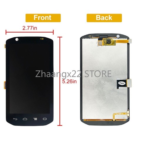 LCD with Touch Screen Digitizer For Symbol TC70 TC75 700H 83-173075-01 - Afbeelding 1 van 4