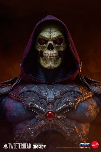 Masters Of The Universe - Busto Skeletor tamaño real - Tweeterhead - Sideshow MotU