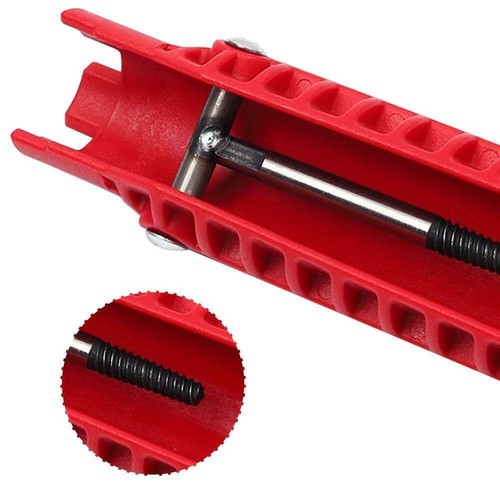 Instalador de grifo y fregadero multiherramienta llave de tubo para fontaneros propietarios bonita - Imagen 7 de 15