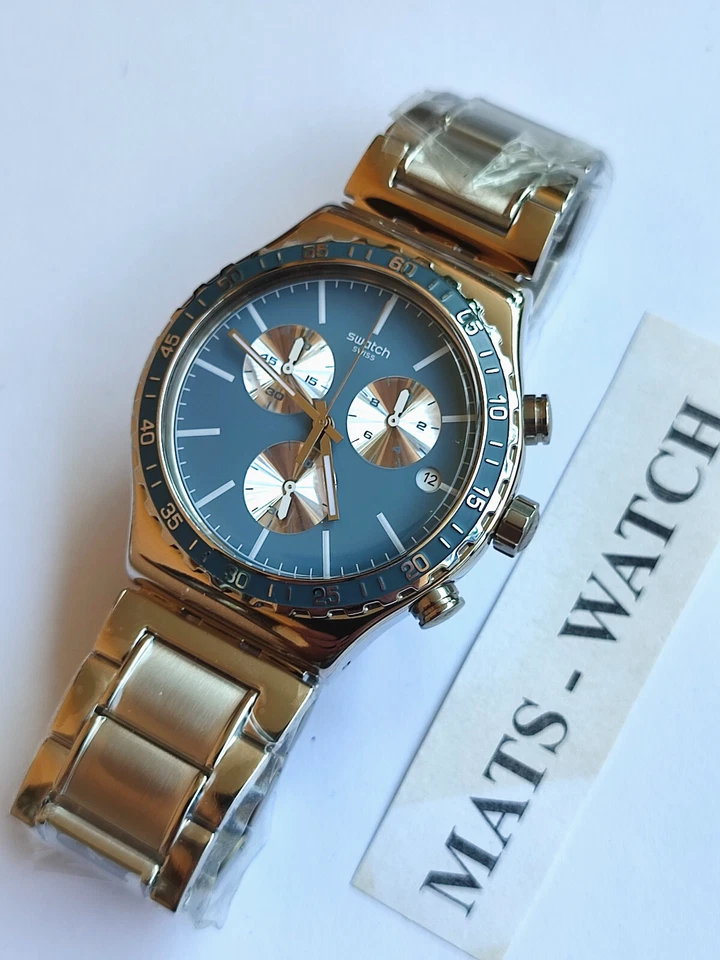 SWATCH+IRONY NEW CHRONO+YVS438G IRONFREEZE+NEU/NEW - Bild 2 von 3