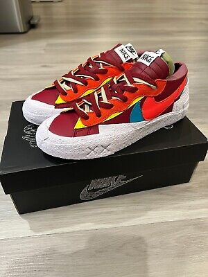 Nike x Sacai x Kaws Blazer Low Team Red Shoes Size 8 M/9.5 W Nike x Sacai x Kaws Blazer Low Team Red Shoes Size 8 M/9.5 W
