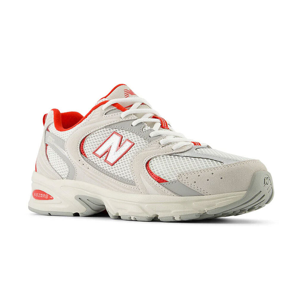 New Balance 530 MR530QB WHITE / RED US W 6 - 8 UNISEX SIZE New Balance 530 MR530QB WHITE / RED US W 6 - 8 UNISEX SIZE