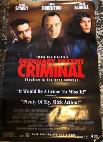 Ordinary Decent Criminal DVD Movie Poster 26" x 40" Colin Farrell Kevin Spacey