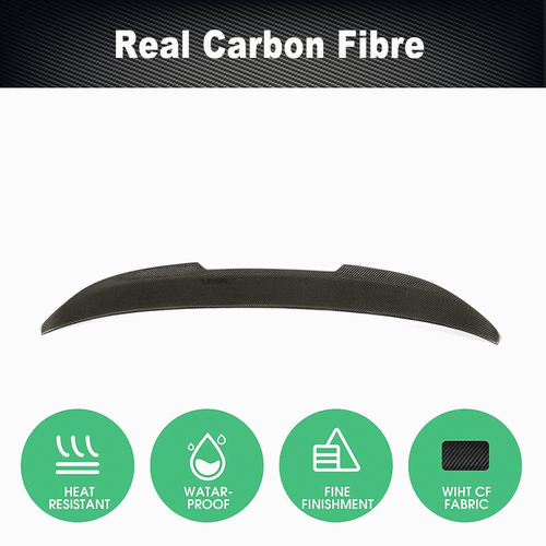 Carbon Heckspoiler Heckflügel Spoiler Heck Ansatz M Paket Passt für BMW X4 G02 - Picture 6 of 12