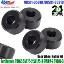 For Kubota SVL Door Wheel Roller Kit 3D Printed Reinforced V0511-35910 Set of 4