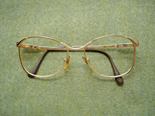 Vintage Gold Tone Eyeglasses Frame Only Unbranded