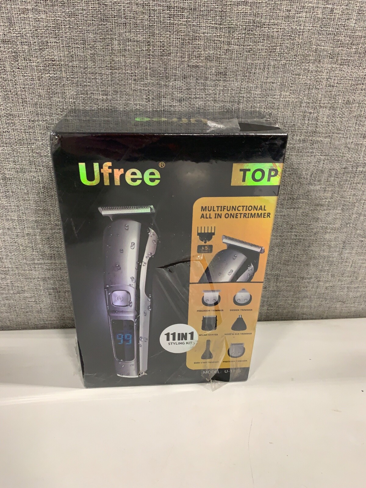 Afeitadoras eléctricas cortadoras de pelo inalámbricas con recortadora de barba Ufree para hombre