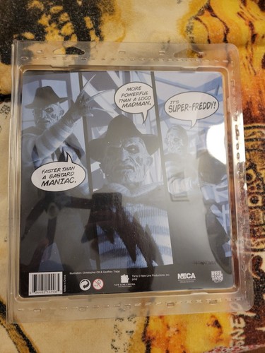 NECA A Nightmare On Elm Street 5 The Dream Child Freddy Action Figure SDCC NEW - 第 2/2 張圖片