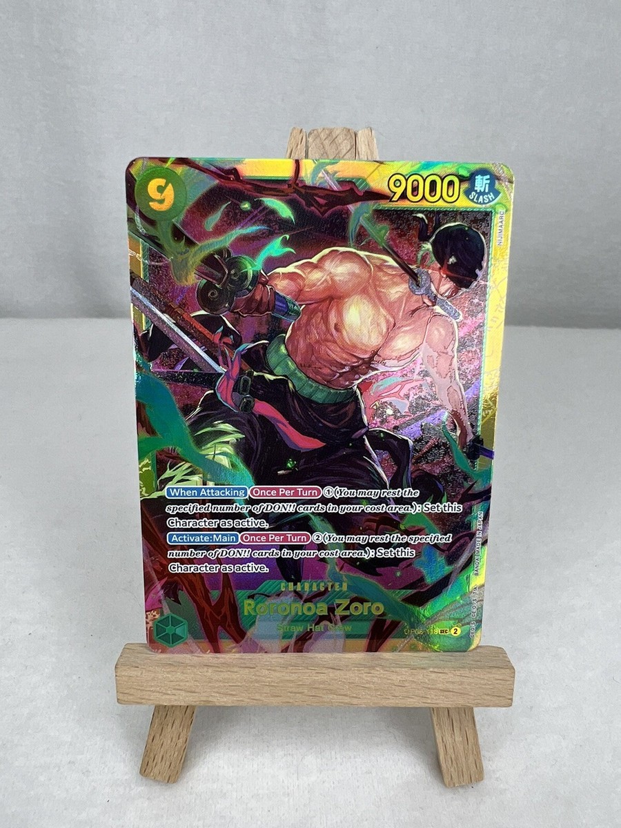 One Piece Wings Of The Captain Roronoa Zoro OP06-118 English