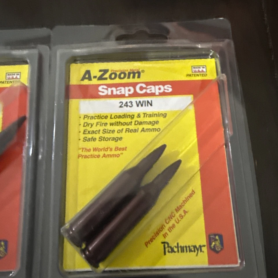 A-Zoom Snap Caps (2)   243 Win.  12223  (2 Pack) - Image 2 of 3