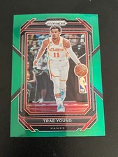 🏀🔥🏀 2022-23 Panini Prizm Green Trae Young 🏀🔥🏀