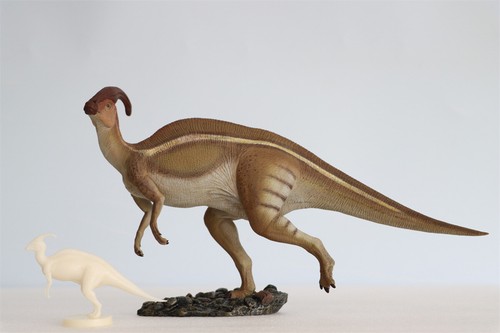 Nanmu Nutcracker Soldier Parasaurolophus Model Dinosaur Macaron Blind Box Figure - Picture 13 of 28