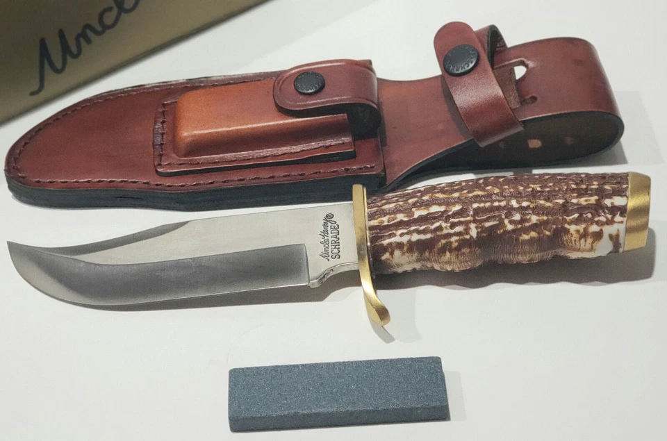 Cuchillo de caza Schrade Uncle Henry nuevo GEN PRO Hunter 171UH Staglon desollador Foto 2 de 4