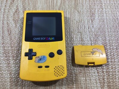 Nintendo ゲームボーイカラー イエロー 美品】任天堂 ゲームボーイカラー本体 イエロー GAMEBOY COLOR