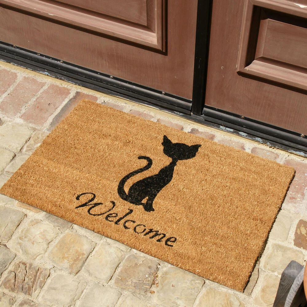 Rubber-Cal Meow Cat Welcome Mat - Thumbnail 3