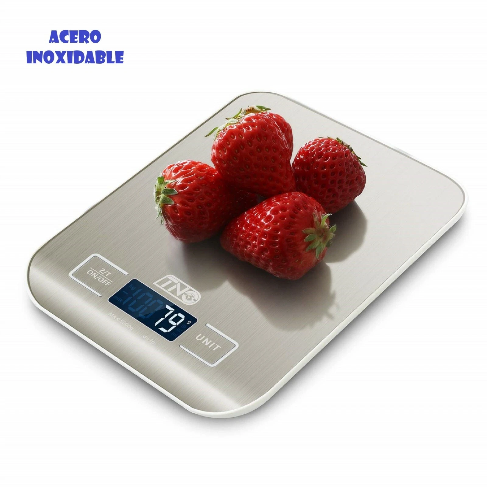 Pesador De Comida Digital Frutas Verduras Porciones Alimentos Hasta 11Lb 5kg