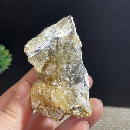 Beautiful ! Natural GoBi agate eye Agate Crystal Stone Specimen Healing 98g - Foto 7 di 8