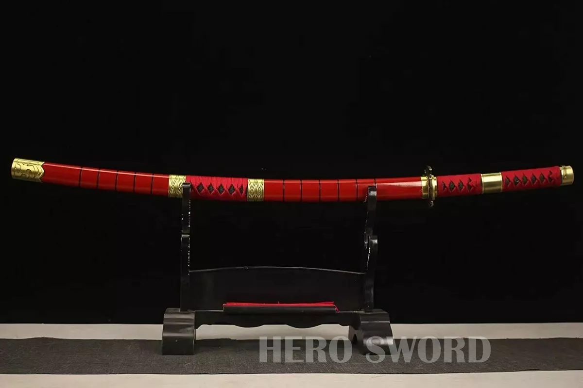 Zoro Enma (BLACK) Handmade Anime Sword Hand Forge (1045 Carbon) - Pure  Blades