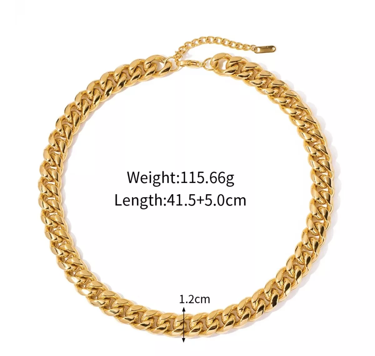 Pvd gold plated chains outlet