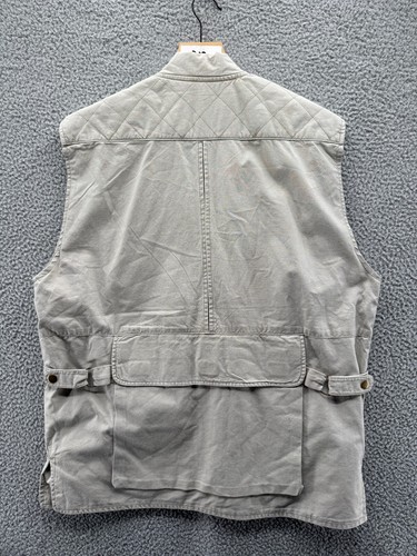 Vintage Woolrich 584 Straw Vest Mens Medium Tan Fishing Hiking NEW WITH TAGS - Picture 10 of 12