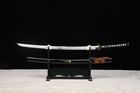 Battle Ready Katana Sword 9260 Spring Steel Sharp Full Tang Unokubi Zukuri — photo 1