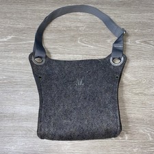 Borsa a mano Ibex lana riciclata unisex eco consapevole escursionismo campeggio outdoor grigia
