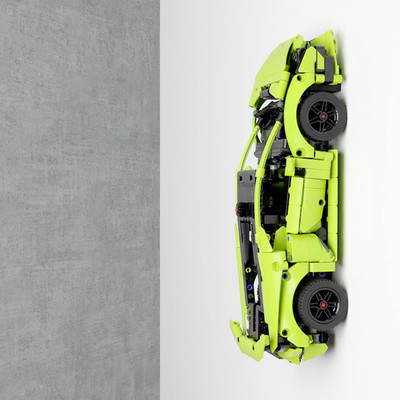 Vertikaler Wandhalter Display Ständer für Lego Lamborghini Huracán 42161 & 42196