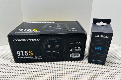 Compustar CS915-S 1500-FT Remote Starter Keyless Entry + BLADE AL Bypass CS925-S