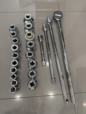 Wright Tools USA 3/4” Drive Socket Set No 617 12 Point Set Of 23