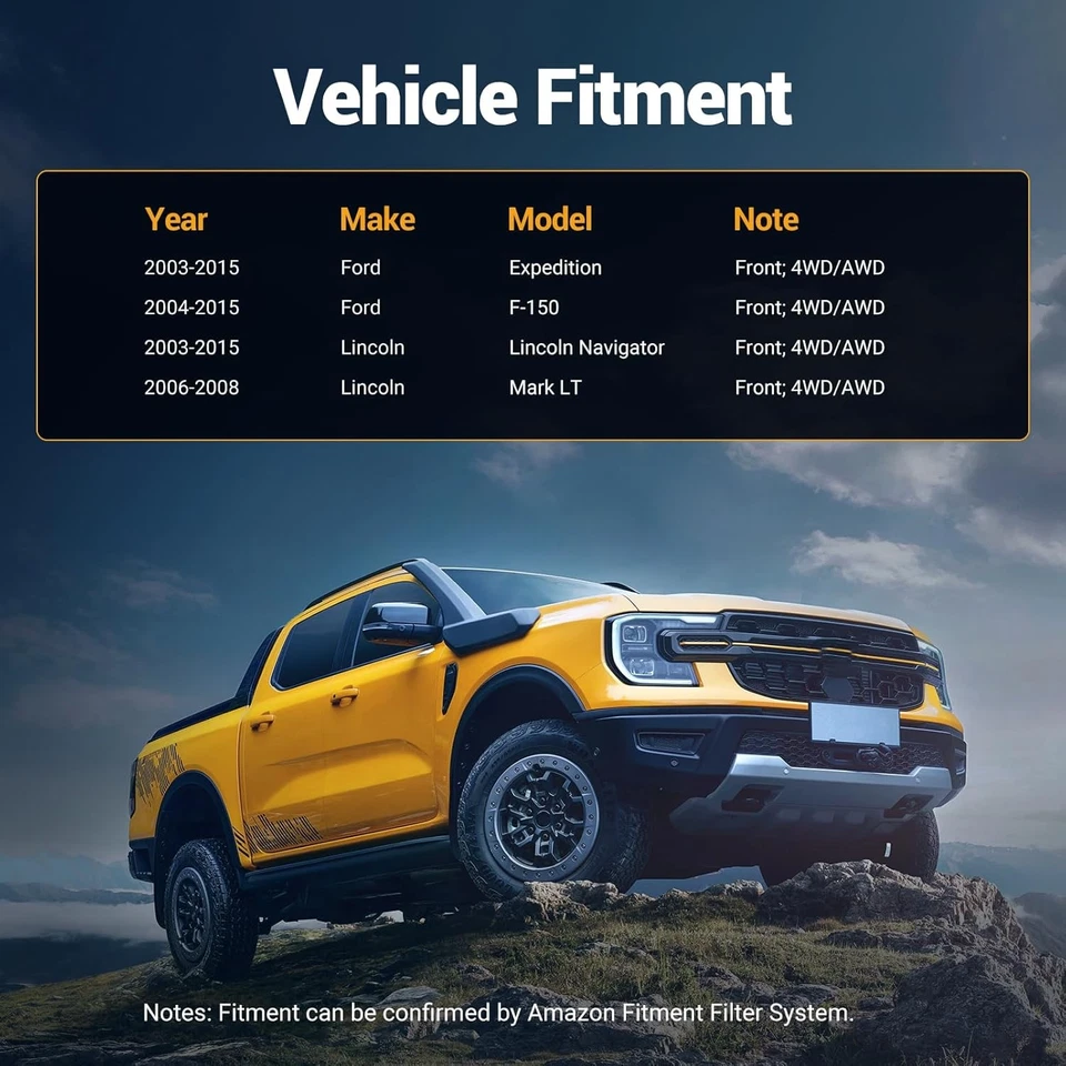 4x4 Auto Locking Hub 4WD Locking Hub Actuator for Ford F-150 2004-2016 Lincoln Foto 2 de 4