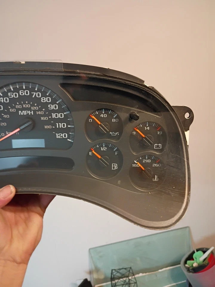 Cuadro de instrumentos Chevy Silverado GMC Sierra 2003-2007 15182146 Foto 2 de 4