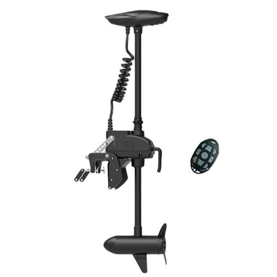 HASWING Cayman T Transom Mount Trolling Motor Black 12V 40 inch 55lb