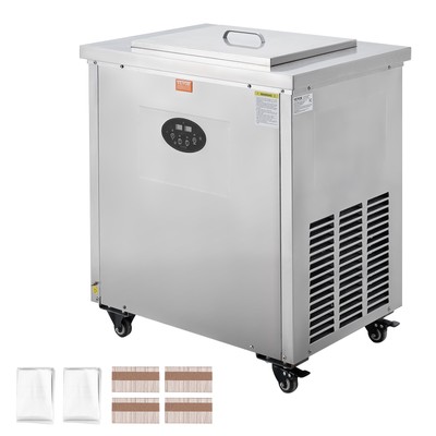 VEVOR Commercial Popsicle Machine Single Mould Set - 40 PCS Ice Pops Lolly Maker