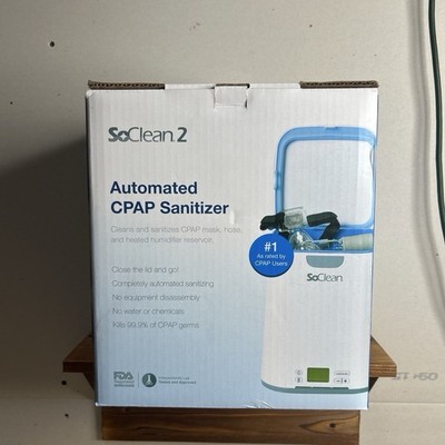 SO CLEAN 2 -CPAP SC1200 Machine Cleaner Sanitizer w/Power Cord ~ It Works!