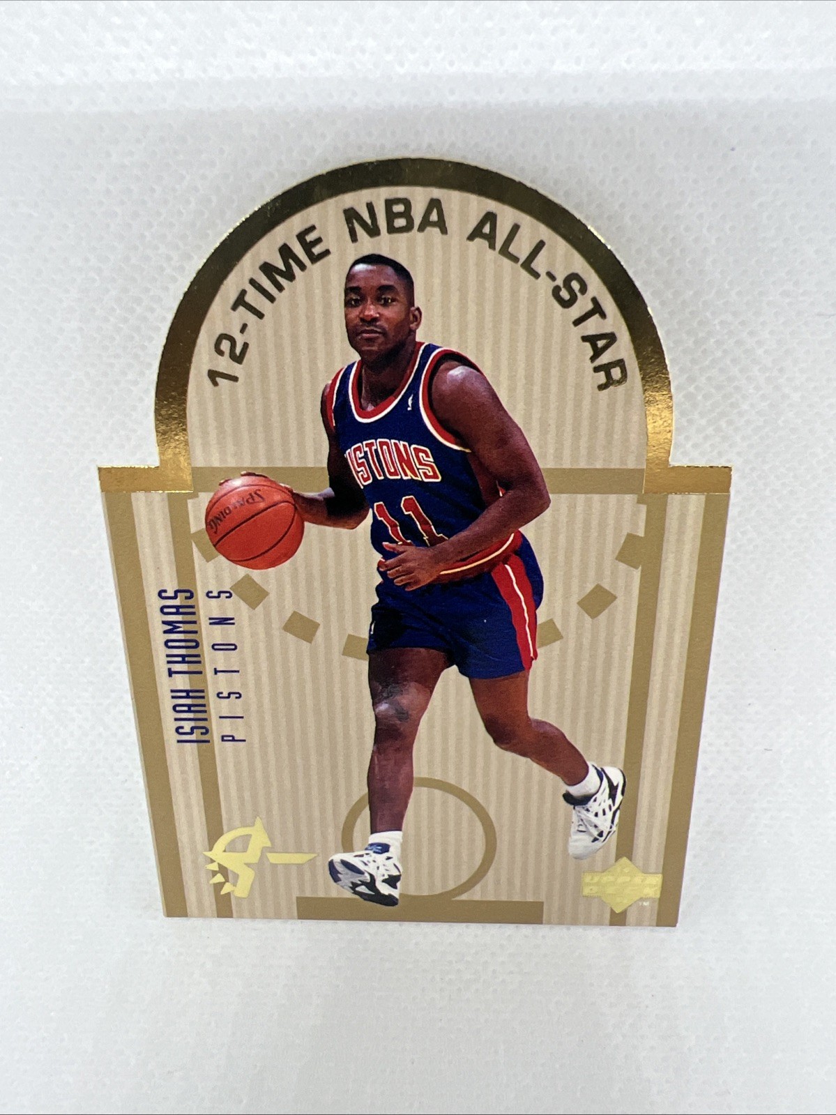 1993-94 Upper Deck SE #E8 Isiah Thomas DIE CUT ALL-STARS