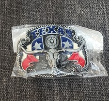 texas longhorn belt buckle