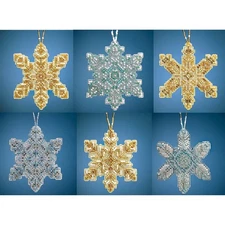 Wichelt Imports, Inc. Beaded Holiday II Set Counted Cross-Stitch Kit