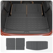 Thinzyou Cargo Mat & Seat Back Cover for 2020-2025 Ford Explorer Trunk Liner