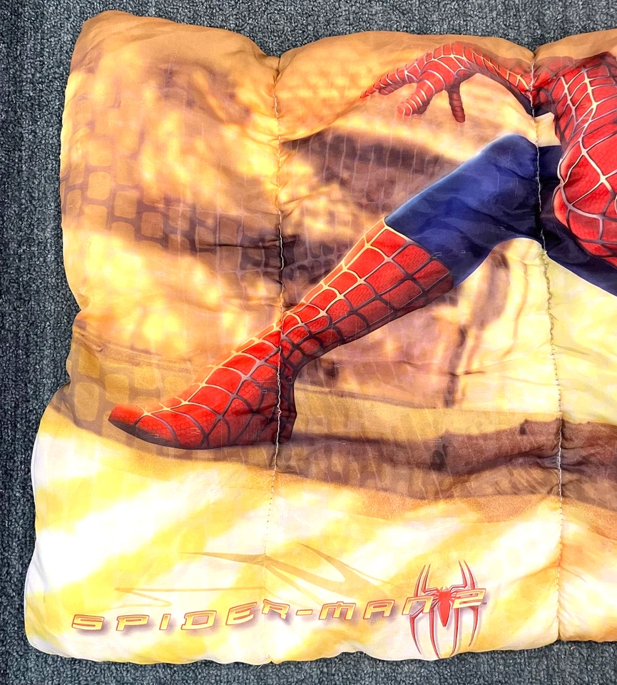 Spider-Man 2 The Movie 2004 Sleeping Bag Marvel 54" x 28" Vintage! - Image 2 of 4