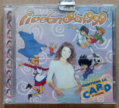 CD FIVELANDIA 1999 Cristina D'Avena RTI Five Music Abkürzung Cartoons NO CARD