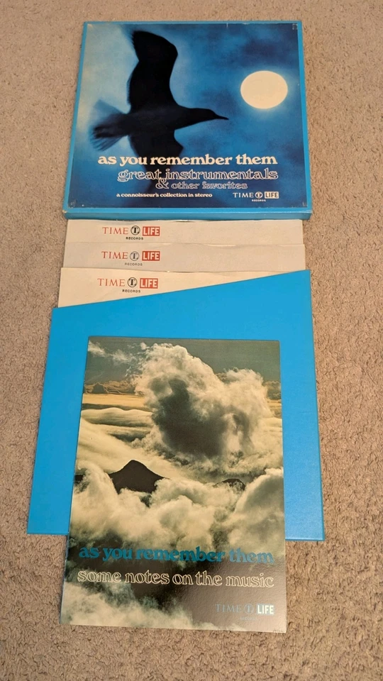 Vtg Time Life AS YOU REMEMBER THEM Complete Vol 1-8 Mint 24 Record Box Set Foto 4 de 4