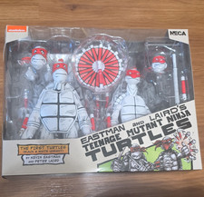 NECA TMNT The First Turtles Black & White Variant Figure Set   Accessories