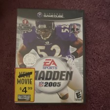 EA SPORTS Madden NFL 2005 Nintendo GameCube Manual Included Sports 2004 NTSC-U/C
