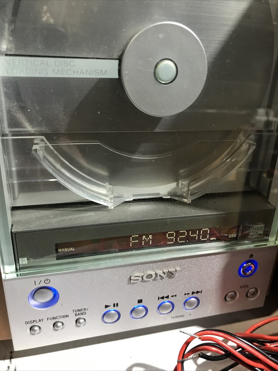 Sony Stereo Compact Component System CMT-EX1 AS IS NEEDS