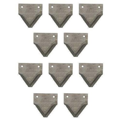 Sickle Section - Top Serrated Black 11 Gauge 10 Pack Fits International