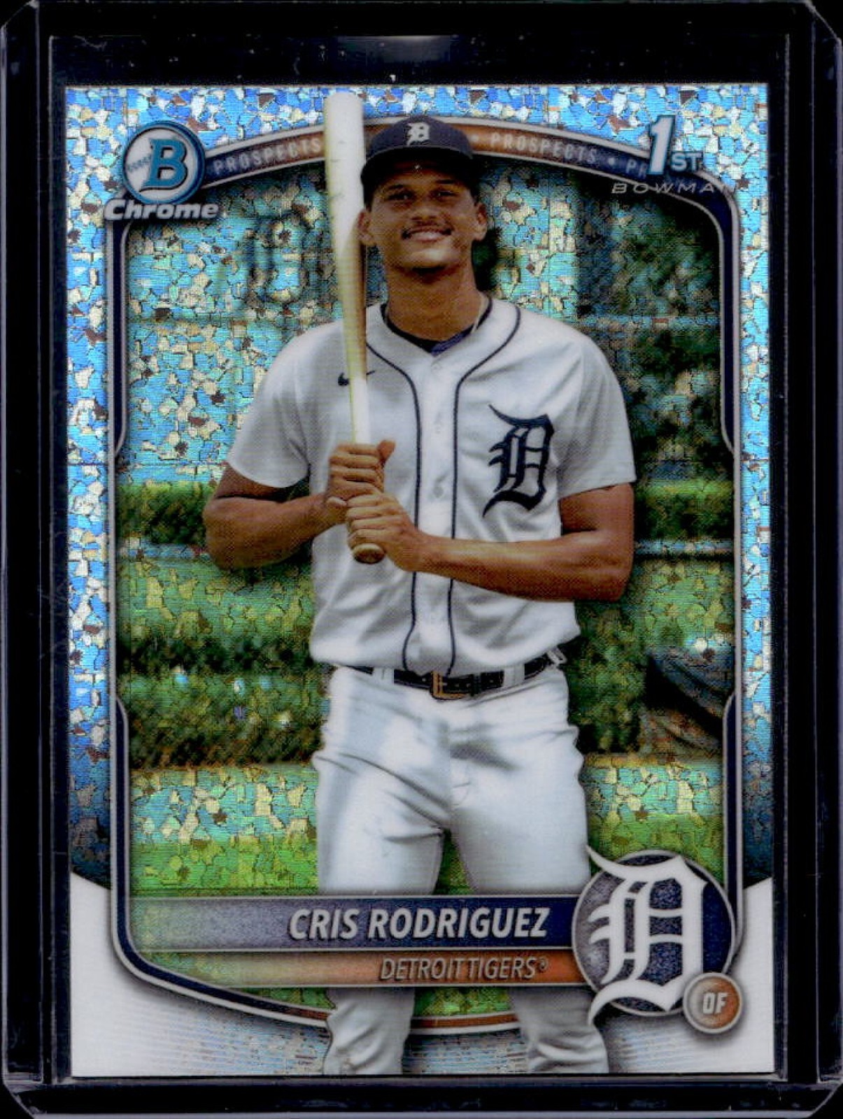 2025 Bowman Chrome Cris Rodriguez Mini Diamonds Refractor 1st #BCP-250